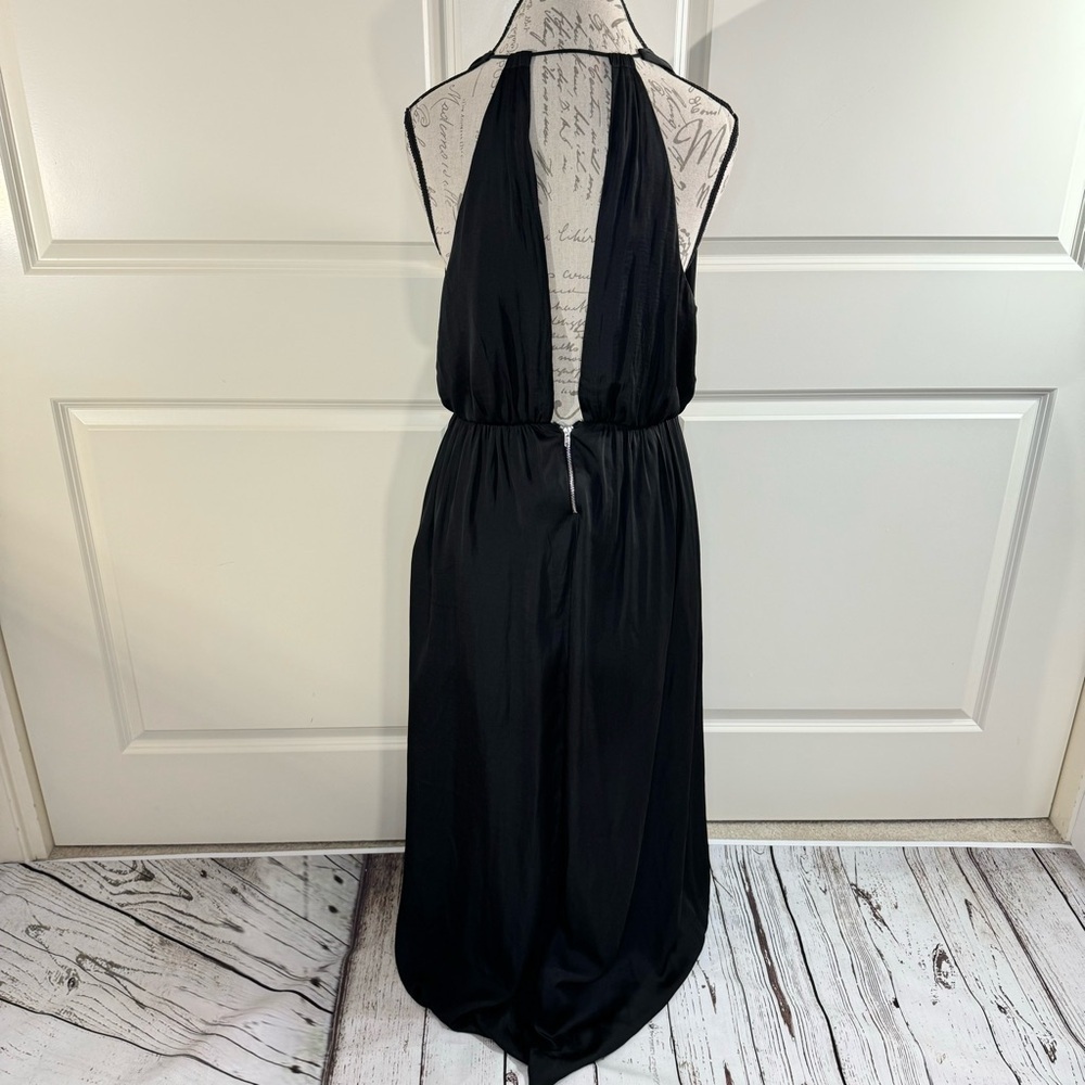 Anthropology dRA Los Angeles Black Maxi Dress Large NWT - Picture 2 of 12
